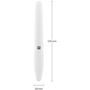 Produktbild für Nagelfeile Zwilling Premium weiß, aus Keramik