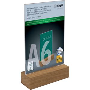 Tischaufsteller Sigel TA252, A6