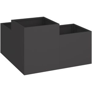 Produktbild für Hochbeet vidaXL 865857, aus Stahl