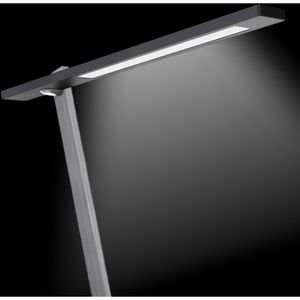 Produktbild für Schreibtischlampe Hansa Beam, grau, LED, dimmbar