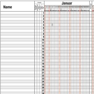 Produktbild für Urlaubsplaner Güss-Verlag 12-30, Jahr 2027