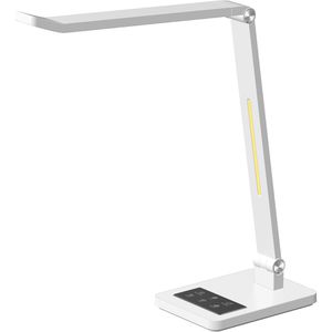 Schreibtischlampe Hansa LED Tide, weiß, LED, dimmbar