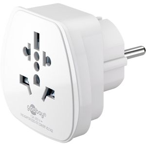 Produktbild für Reiseadapter Goobay 94026 weiß