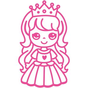 Produktbild für Motivstempel Trodat edy FIX Prinzessin, aus Kunststoff