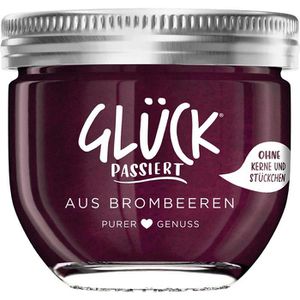 Fruchtaufstrich Glück Passiert Brombeere