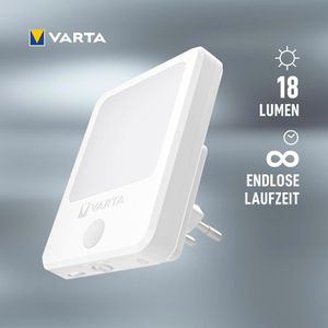 Produktbild für Nachtlicht Varta Motion Sensor LED, für Steckdose