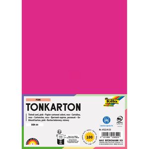 Folia Fotokarton 6122/4/23, A4, pink, 220g/m², 100 Blatt