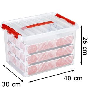 Produktbild für Aufbewahrungsbox Sunware Q-Line 78821605, 22Liter