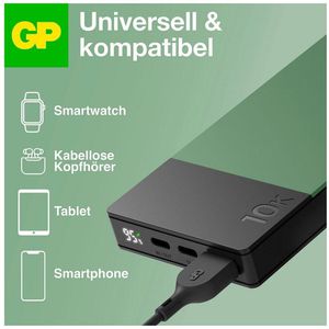 Produktbild für Powerbank GP Batteries M2+ 10C, 10000mAh