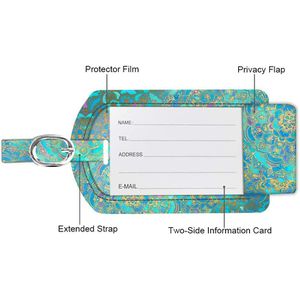 Produktbild für Kofferanhänger Fintie APPB007-A mit Adressschild