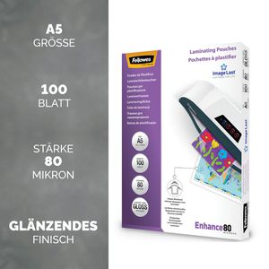 Produktbild für Laminierfolien Fellowes 53060 ImageLast, DIN A5