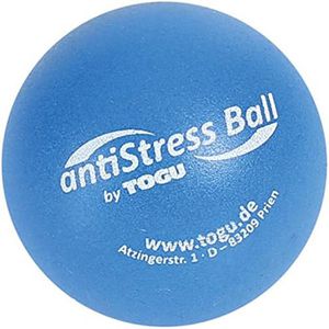 Togu Stressball Anti-Stress Ball, blau, ø 6,5cm, mit Luft gefüllt