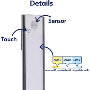 Produktbild für LED-Unterbauleuchte Müller-Licht Acculine 40, USB