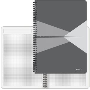 Collegeblock Leitz Office grau, 4647-10-85, A4