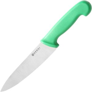 Produktbild für Kochmesser Hendi HACCP 842614, mit Kunststoffgriff grün