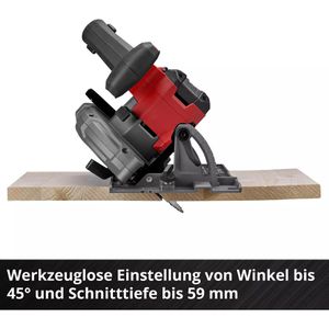 Produktbild für Handkreissäge Einhell-Professional TP-CS 18/165 LiBL-Solo Akku