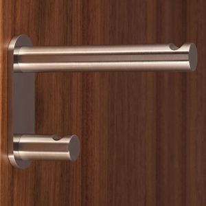 Produktbild für Garderobenhaken SO-TECH Adriana, 114029, silber