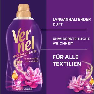 Produktbild für Weichspüler Vernel Aromatherapie, Traumhafte Lotusblüte