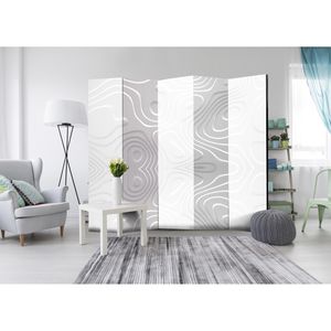 Produktbild für Paravent Artgeist White waves II, innen, 5-teilig