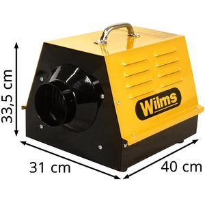 Produktbild für Heizlüfter Wilms EL 3, mit 2 Stufen bis 3000 Watt