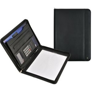 Schreibmappe DESQ 3685 Business Classy, schwarz, Kunstleder