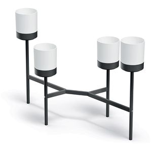 Blumenständer Prosperplast Bloomie, schwarz/weiß