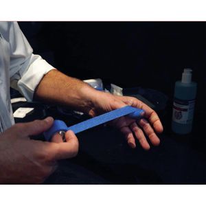 Produktbild für Fixierbinden Detectaplast blau, 7 Stück