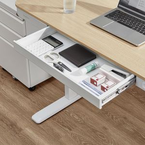 Produktbild für Schreibtisch LogiLink EO0055W, ahorn / weiß