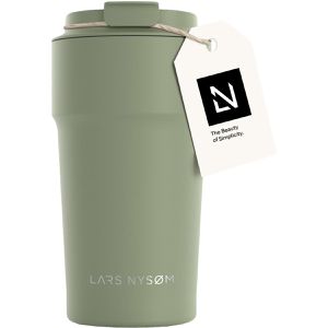 Thermobecher LARS-NYSØM Bevaegelse Sage Green, grün