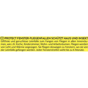 Produktbild für Fliegenfalle Protect Fenster, transparent zum Ankleben