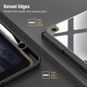 Produktbild für Tablet-Hülle Fintie Hybrid Slim Case, schwarz