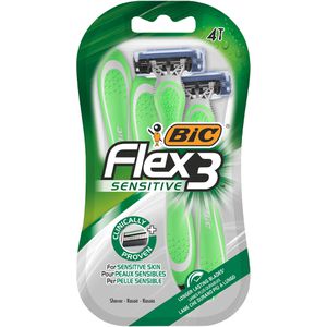 Produktbild für Nassrasierer Bic Flex 3 Sensitive
