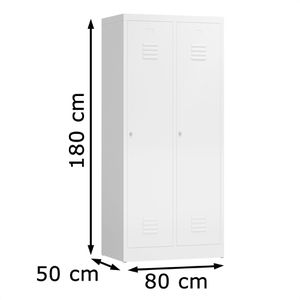 Produktbild für Spind ClassiX X-515127, weiß