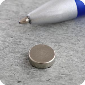 Produktbild für Magnete Böttcher-AG N42, silber, Neodym Magnet