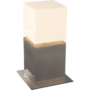 Produktbild für Wegeleuchte SLV Square Pole 30, silber, mit 230 V Netzstrom