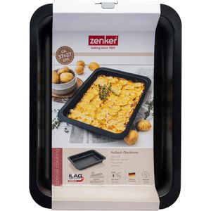Produktbild für Auflaufform Zenker SpecialCooking Ofenform, schwarz, aus Stahl