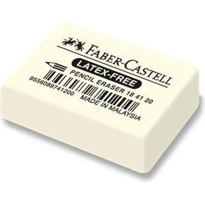 Produktbild für Radiergummi Faber-Castell 184120, LATEX-FREE