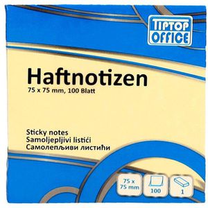 Haftnotizen TipTop-Office TTO 403144, pastellgelb