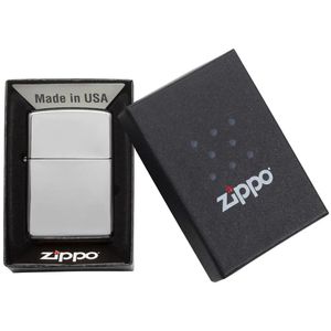 Produktbild für Feuerzeug Zippo Chrome High Polished 250