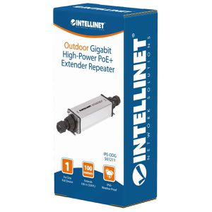 Produktbild für PoE-Extender Intellinet 561211, Outdoor PoE-Verlängerung