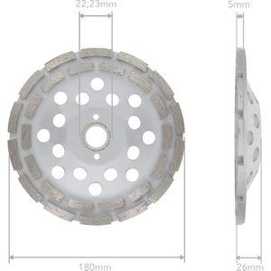 Produktbild für Diamantschleiftopf Prodiamant Premium universal