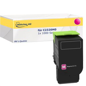 Toner Böttcher-AG für Lexmark C2320M0 Prebate