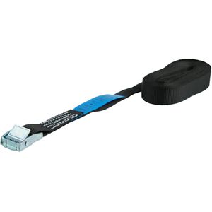 Produktbild für Spanngurt Sandax 303, schwarz, mit Klemmschloss