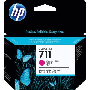 Tinte HP 711, CZ135A, 3er-Pack