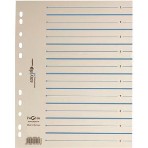Trennblätter Pagna Easy Rip, mit Perforation, A4