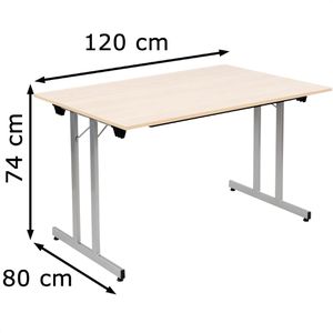 Produktbild für Klapptisch Sodematub TPMU128EA, aus Holz