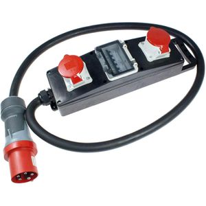 CEE-Stromverteiler as-Schwabe 60807 S20+, mobil