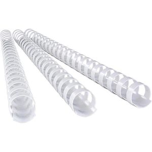 Plastikbinderücken Fellowes 53470, weiß, für A4