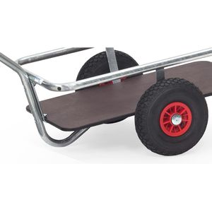 Produktbild für Handwagen Fetra 6091L, mit Plattform, verzinkt