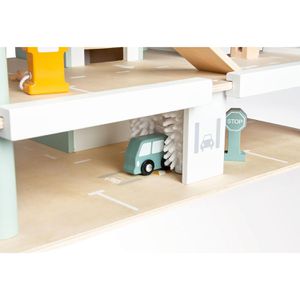 Produktbild für Parkgarage Pinolino 308422 Parkhaus Kurt, aus Holz